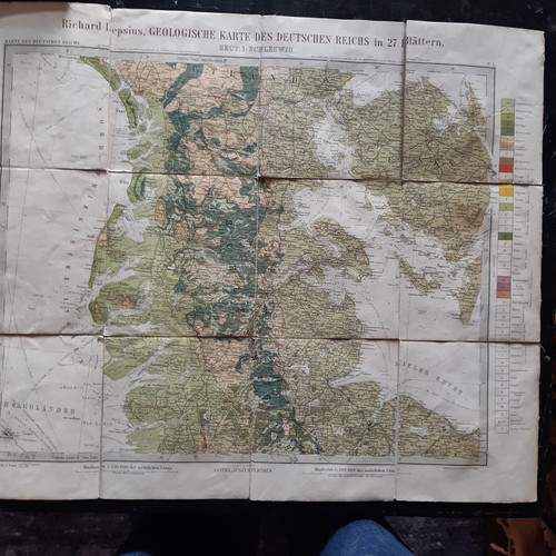 Lepsius geologische karte - geologische,