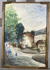 Alte Aquarellsignatur