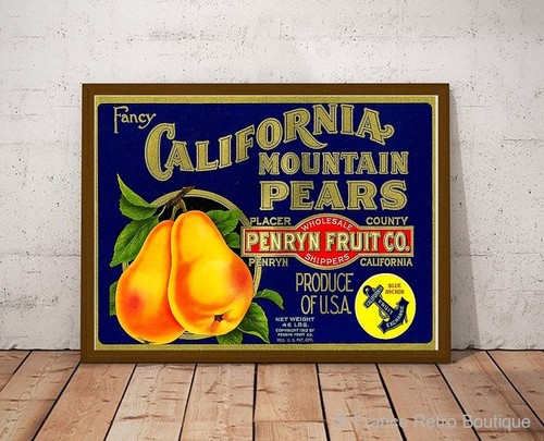 Vintage-Werbeplakat
