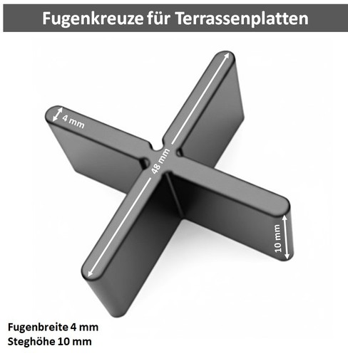 100 stk fugenkreuze mm - 100, mm/10