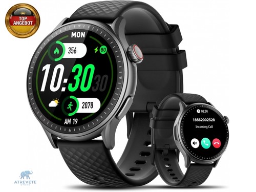 Smartwatch herren damen 46 - herren, 1,46"