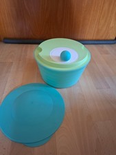 Salatschleuder Tupperware mit Frischedeckel, kaum genutzt mint grün
