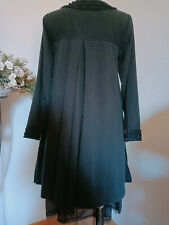 Ewa I Walla Jacke bestickt schwarz Kellerfalte Baumwolle Gr. XS bis M Neuwertig