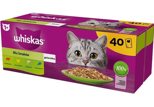 40x85g whiskas nassfutter - nassfutter, mix
