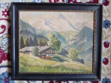 Gemälde, 31 x 26 cm, Öl auf