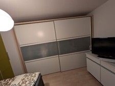 Nolte Delbrück Kleiderschrank, weiß/Ahorn 