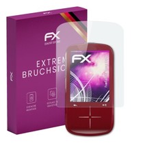 atFoliX Glasfolie für Sandisk Sansa Fuze+ Displayfolie 9H Schutzpanzer