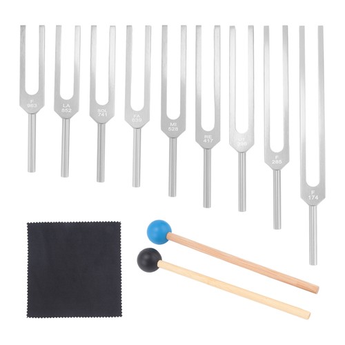 Stimmgabel set teilig - stimmgabel-set,, 9-teilig