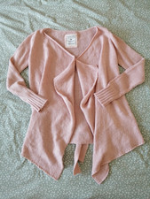 Soccx Damen Strickjacke Gr. 40/L, Rosa, Acryl, Alpaca