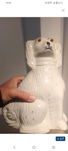 Staffordshire hund porzellan - staffordshire,