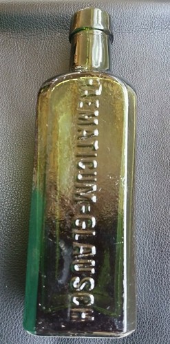 Grüne apothekerflasche - grüne,