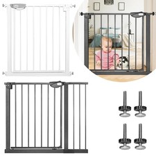 Baby Kinder Treppenschutzgitter ohne Bohren Türgitter Auto-Close Treppengitter
