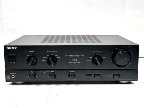 Sony f270 amplifier - sony, ta-f270