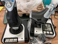 Logitech Saitek Pro Flight X52 Flight System - Joystick & Gasregler *nur 2x ben.