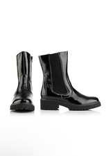 VITAFORM Damen-Stiefel Crashlackleder gefüttert Leichtsohle  gr.41