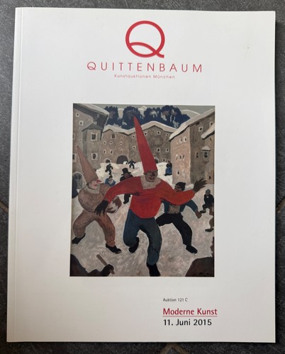 Moderne kunst auktionskatalog - moderne,