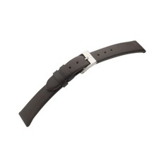 Uhrarmband Alaska XL dunkelbraun 20 mm breit weich ohne Naht 7-205144-020 NEU