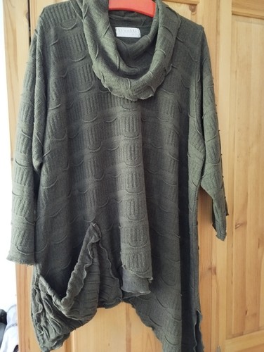 Pullover celli oliv - pullover,