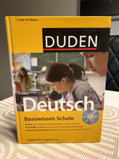 Duden: Deutsch - Basiswissen Schule - 5. bis 10. Klasse mit CD-ROM - TOP ZUSTAND