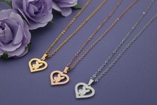 Halskette Hase Herz süß