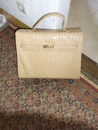 Vintage handtasche krokodil - handtasche, im