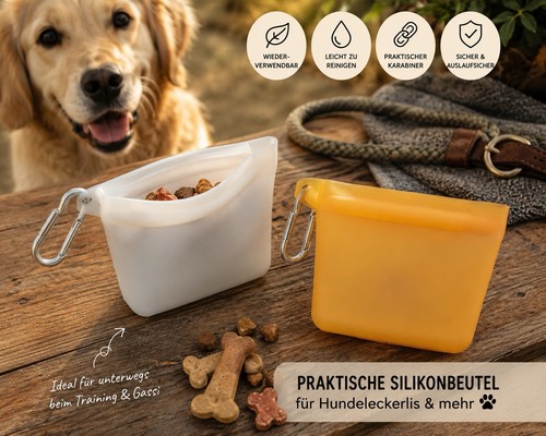 Silikon leckerlibeutel mit - silikon,