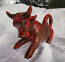 Roter Stier - Design Klassiker -Vintage -Keramik