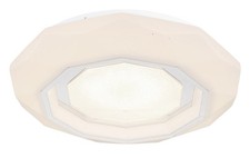 GLOBO -24 HOKKI Deckenleuchte Metall weiß matt, LED, 2300 lm, mit Fernbedienung 