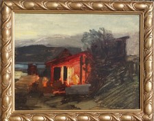 Anton Hlavacek, Ölskizze, um