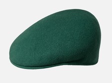 Kangol Wool 504 Flatcap grün Deep Emerald Wolle Mütze Cap Pepe Schiebermütze