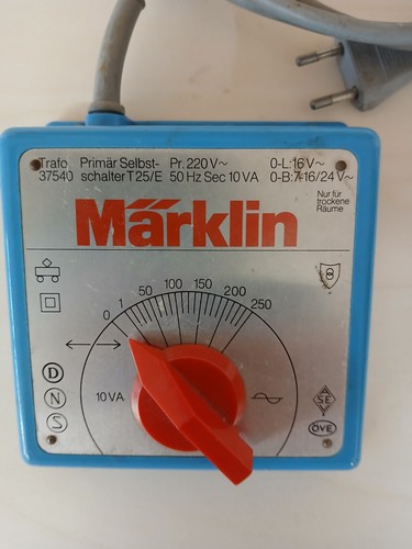 Märklin trafo 37540 - märklin,