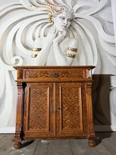 Gründerzeit Halbschrank Birke Kommode Jugendstil