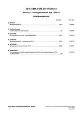 Case CS48 CS52 CS58 CS63 Traktor Reparaturhandbuch Werkstatthandbuch