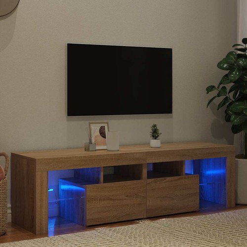 Vidaxl schrank mit led - tv,