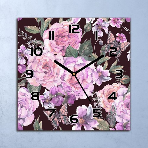 Wanduhr echt glas küchenuhr - wanduhr, echt-glas-küchenuhr