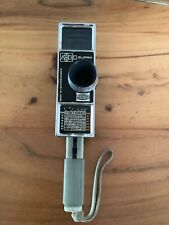 A8G0 Meopta Supra 8 mm Schmal-Filmkamera Objektiv Mirar 2,8/12,5 mit Ledertasche