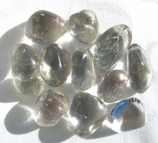 Prasiolith - grüner Amethyst, 100 g. Trommelsteine