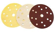 Schleifscheiben 150mm 15 Loch Klettscheiben Schleifblätter Exzenter Klett Set NF