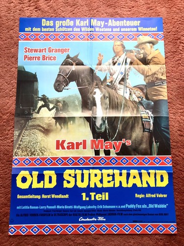 Old surehand kinoplakat poster - old,