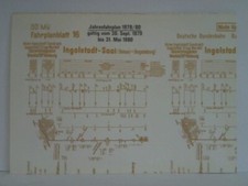 Bildfahrplan (16) für den