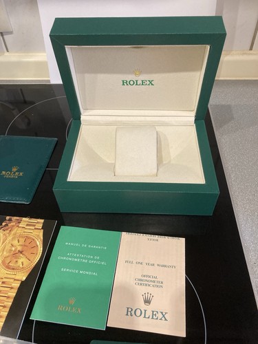 Rolex uhrenbox uhrenschatulle - rolex,
