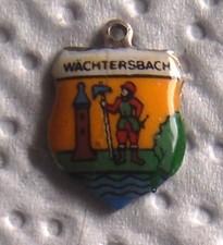 Bettelarmband Wappen Anhänger - Wächtersbach - Hessen - 800 Silber !
