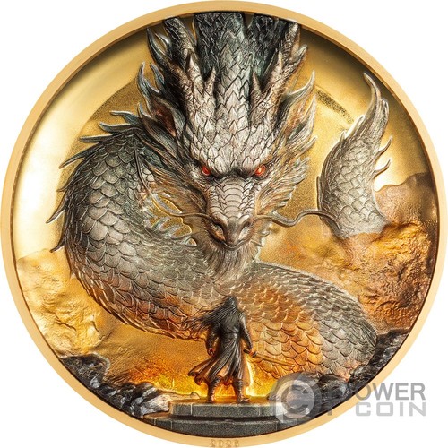 Thunder dragon gilded - dragon, 5