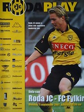Programm uefa cup 2001 roda - uefa,