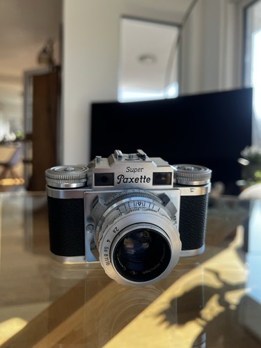 Braun super paxette kamera - super,
