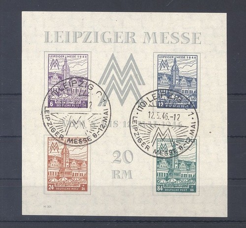 Sbz block messeblock 1946 - sbz,
