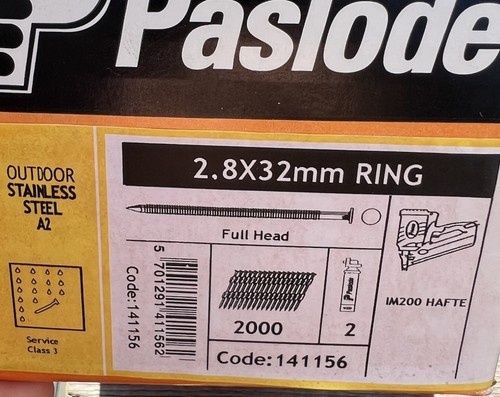 Paslode 141156 hafte pack 8 - pack, 2,8