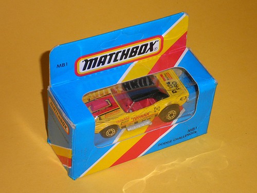 Matchbox dodge challenger - matchbox,