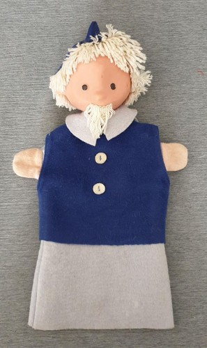 Alte ddr handpuppe sandmann - alte,