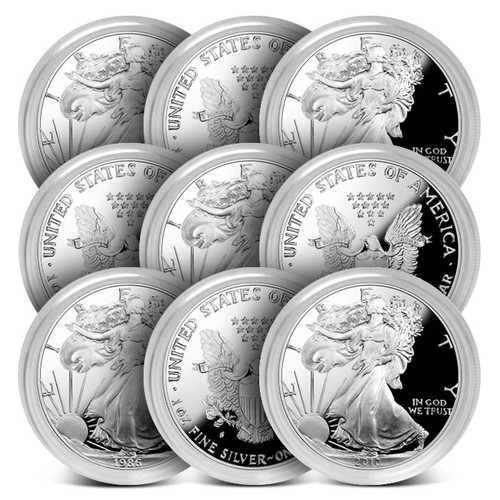 Proof american silver - american,